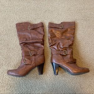 Brown boots